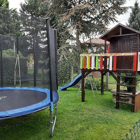 Ferienwohnung Am Park Pegau Ngoại thất bức ảnh